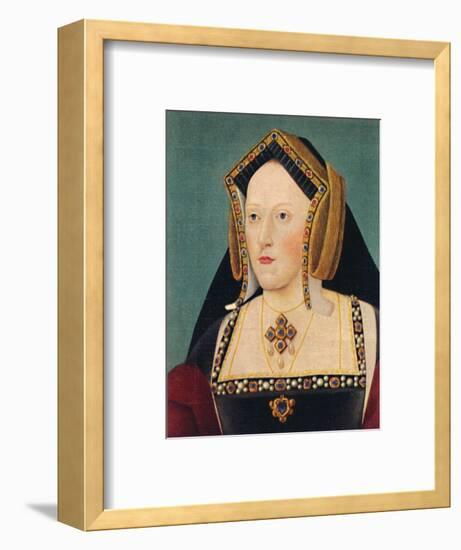 'Catherine of Aragon', 1935-Unknown-Framed Giclee Print