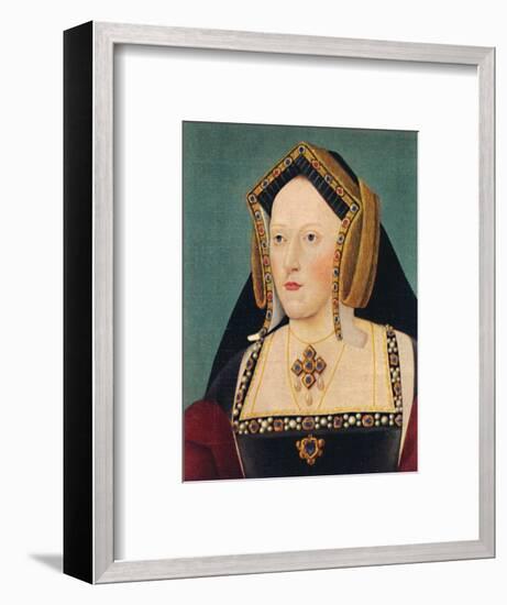 'Catherine of Aragon', 1935-Unknown-Framed Giclee Print