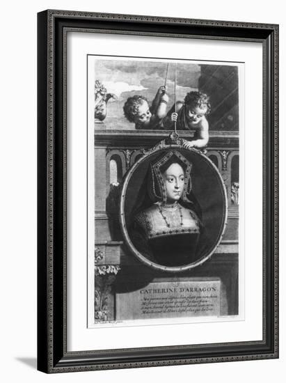 Catherine of Aragon-Cornelis Vermeulen-Framed Giclee Print