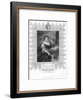 Catherine of Braganza, Queen Consort of King Charles II of England-S Freeman-Framed Giclee Print