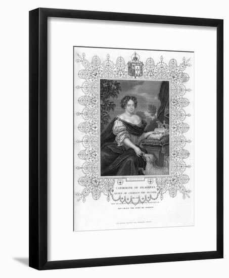 Catherine of Braganza, Queen Consort of King Charles II of England-S Freeman-Framed Premium Giclee Print