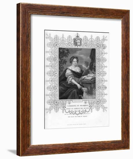 Catherine of Braganza, Queen Consort of King Charles II of England-S Freeman-Framed Giclee Print