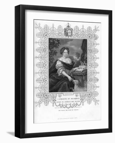 Catherine of Braganza, Queen Consort of King Charles II of England-S Freeman-Framed Giclee Print