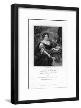 Catherine of Braganza, Queen of Charles Ii, 1833-S Freeman-Framed Giclee Print