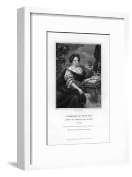 Catherine of Braganza, Queen of Charles Ii, 1833-S Freeman-Framed Giclee Print