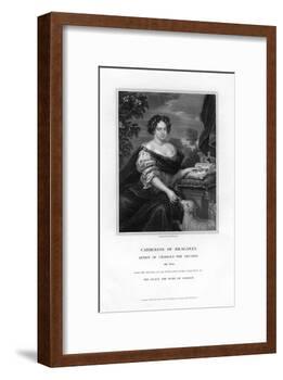 Catherine of Braganza, Queen of Charles Ii, 1833-S Freeman-Framed Giclee Print