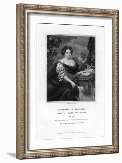 Catherine of Braganza, Queen of Charles Ii, 1833-S Freeman-Framed Premium Giclee Print