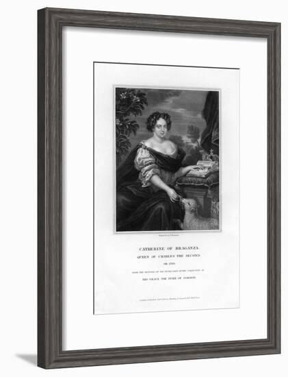 Catherine of Braganza, Queen of Charles Ii, 1833-S Freeman-Framed Giclee Print