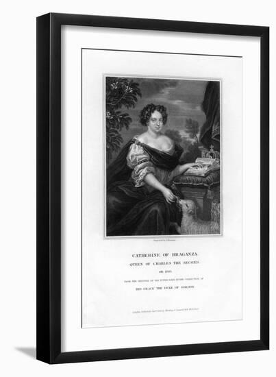 Catherine of Braganza, Queen of Charles Ii, 1833-S Freeman-Framed Giclee Print