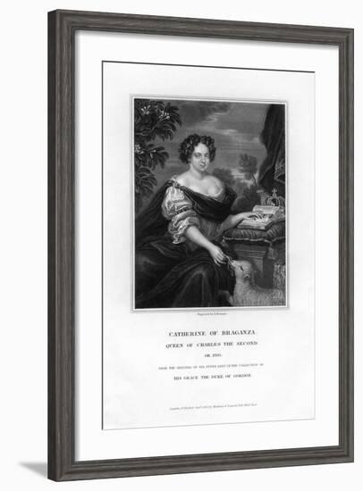 Catherine of Braganza, Queen of Charles Ii, 1833-S Freeman-Framed Giclee Print