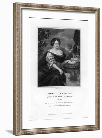 Catherine of Braganza, Queen of Charles Ii, 1833-S Freeman-Framed Giclee Print