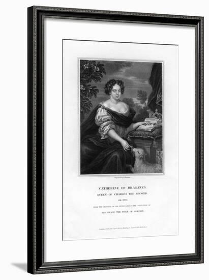 Catherine of Braganza, Queen of Charles Ii, 1833-S Freeman-Framed Giclee Print