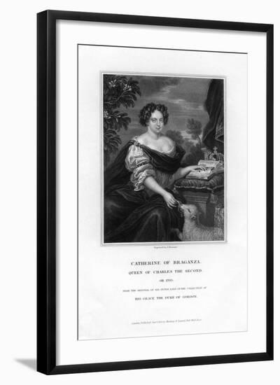 Catherine of Braganza, Queen of Charles Ii, 1833-S Freeman-Framed Giclee Print