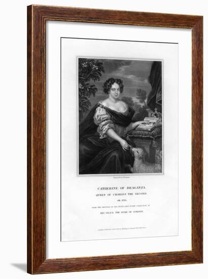 Catherine of Braganza, Queen of Charles Ii, 1833-S Freeman-Framed Giclee Print