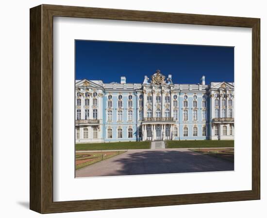 Catherine Palace, Pushkin-Tsarskoye Selo, Saint Petersburg, Russia-Walter Bibikow-Framed Photographic Print