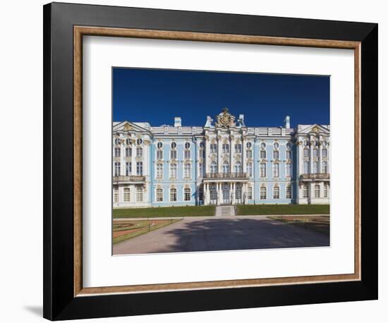 Catherine Palace, Pushkin-Tsarskoye Selo, Saint Petersburg, Russia-Walter Bibikow-Framed Photographic Print