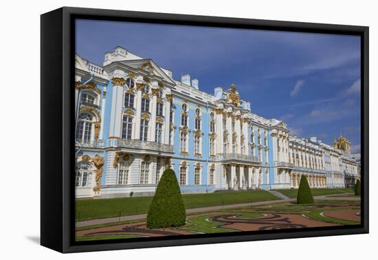 Catherine Palace, Tsarskoe Selo, Pushkin, UNESCO World Heritage Site, Russia, Europe-Richard Maschmeyer-Framed Premier Image Canvas