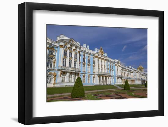 Catherine Palace, Tsarskoe Selo, Pushkin, UNESCO World Heritage Site, Russia, Europe-Richard Maschmeyer-Framed Photographic Print