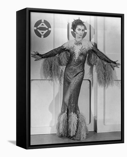 Catherine Schell - Space: 1999-null-Framed Stretched Canvas