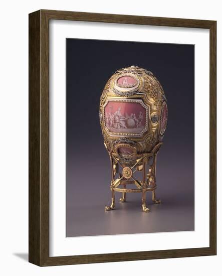 Catherine the Great Easter Egg, 1914-Henrik Immanuel Wigström-Framed Photographic Print