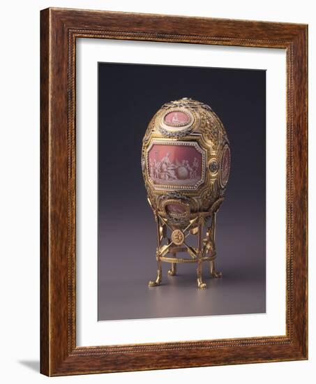 Catherine the Great Easter Egg, 1914-Henrik Immanuel Wigström-Framed Photographic Print