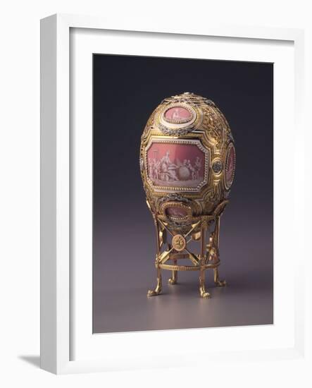 Catherine the Great Easter Egg, 1914-Henrik Immanuel Wigström-Framed Photographic Print