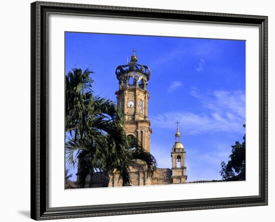 Catholic Cathedral, Puerto Vallarta, Mexico-Michael DeFreitas-Framed Photographic Print