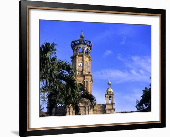 Catholic Cathedral, Puerto Vallarta, Mexico-Michael DeFreitas-Framed Photographic Print