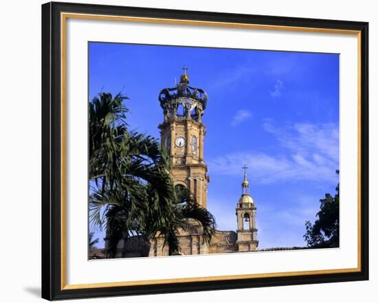 Catholic Cathedral, Puerto Vallarta, Mexico-Michael DeFreitas-Framed Photographic Print