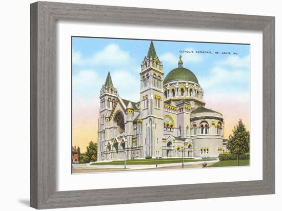 Catholic Cathedral, St. Louis, Missouri-null-Framed Art Print