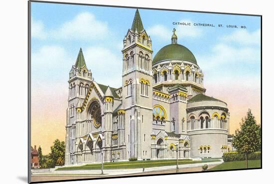 Catholic Cathedral, St. Louis, Missouri-null-Mounted Art Print
