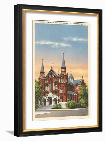 Catholic Church, Augusta, Georgia-null-Framed Premium Giclee Print