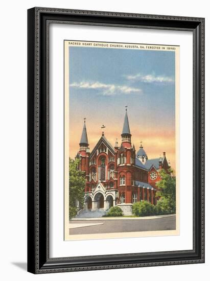 Catholic Church, Augusta, Georgia-null-Framed Art Print