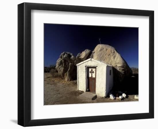 Catholic Church, Catavina Desert, Baja Region, Mexico-Gavriel Jecan-Framed Photographic Print