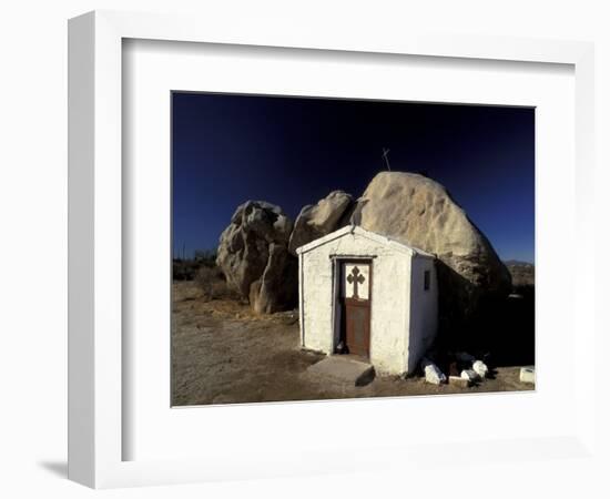 Catholic Church, Catavina Desert, Baja Region, Mexico-Gavriel Jecan-Framed Photographic Print