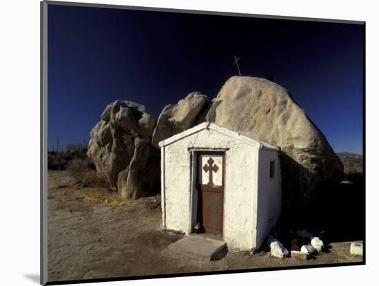 Catholic Church, Catavina Desert, Baja Region, Mexico-Gavriel Jecan-Mounted Photographic Print