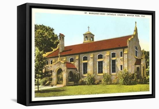 Catholic Church, Winter Park, Florida-null-Framed Stretched Canvas