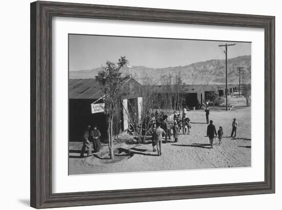 Catholic Church-Ansel Adams-Framed Art Print