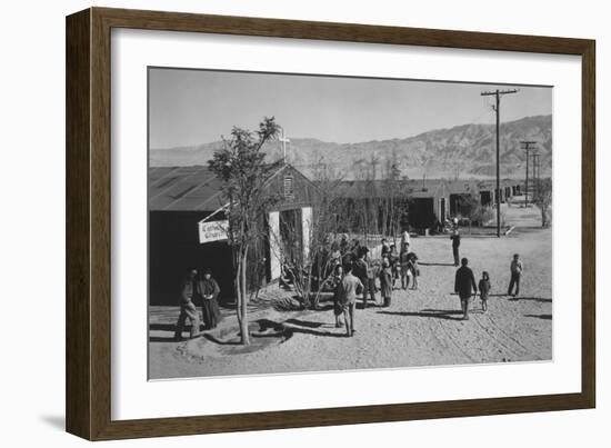 Catholic Church-Ansel Adams-Framed Art Print