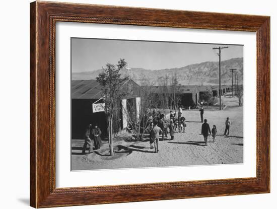 Catholic Church-Ansel Adams-Framed Art Print