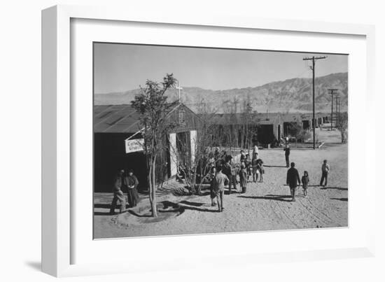 Catholic Church-Ansel Adams-Framed Art Print