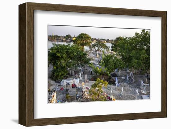 Catholic graveyard in Fadiouth, Senegal, West Africa, Africa-Godong-Framed Photographic Print