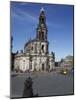 Catholic Hofkirche (Kathedrale St.Trinitatis) (St.Trinity Cathedral), Dresden, Saxony, Germany-null-Mounted Photographic Print