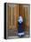 Catholic Nun Opening a Door, Rome, Lazio, Italy, Europe-Godong-Framed Premier Image Canvas