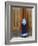 Catholic Nun Opening a Door, Rome, Lazio, Italy, Europe-Godong-Framed Photographic Print