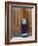 Catholic Nun Opening a Door, Rome, Lazio, Italy, Europe-Godong-Framed Photographic Print