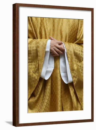 Catholic Priest, Paris, France, Europe-Godong-Framed Photographic Print
