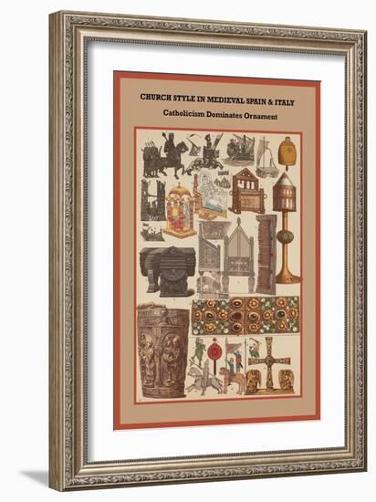 Catholicism Dominates Ornament-Friedrich Hottenroth-Framed Art Print