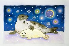 Cosmic Seals, 1997-Cathy Baxter-Giclee Print