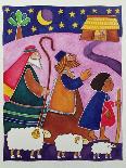The Shepherds Journey to Bethlehem-Cathy Baxter-Giclee Print
